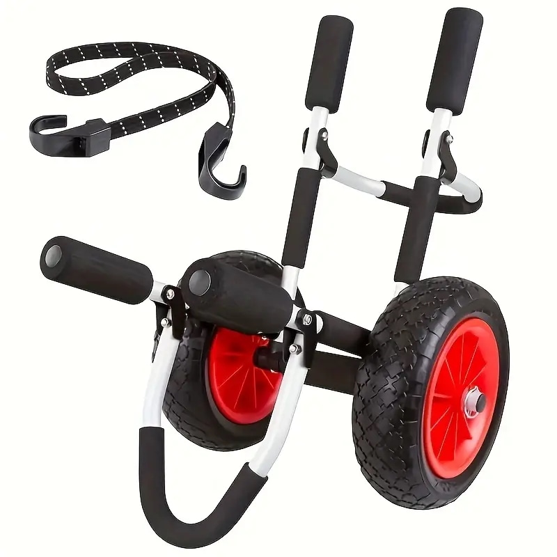 1pc サーフボードカート折りたたみ式インフレータブルSupトロリーホイールカートサーフボードパドルボードドリースタンドアップパドルボードカート