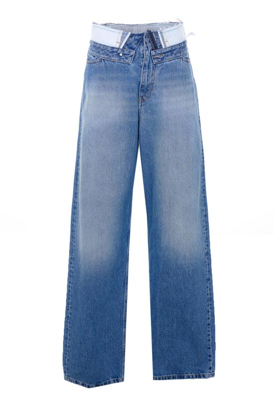 MM6 MAISON MARGIELA Women Denim Pants S52LA0271 M30058965 Blue