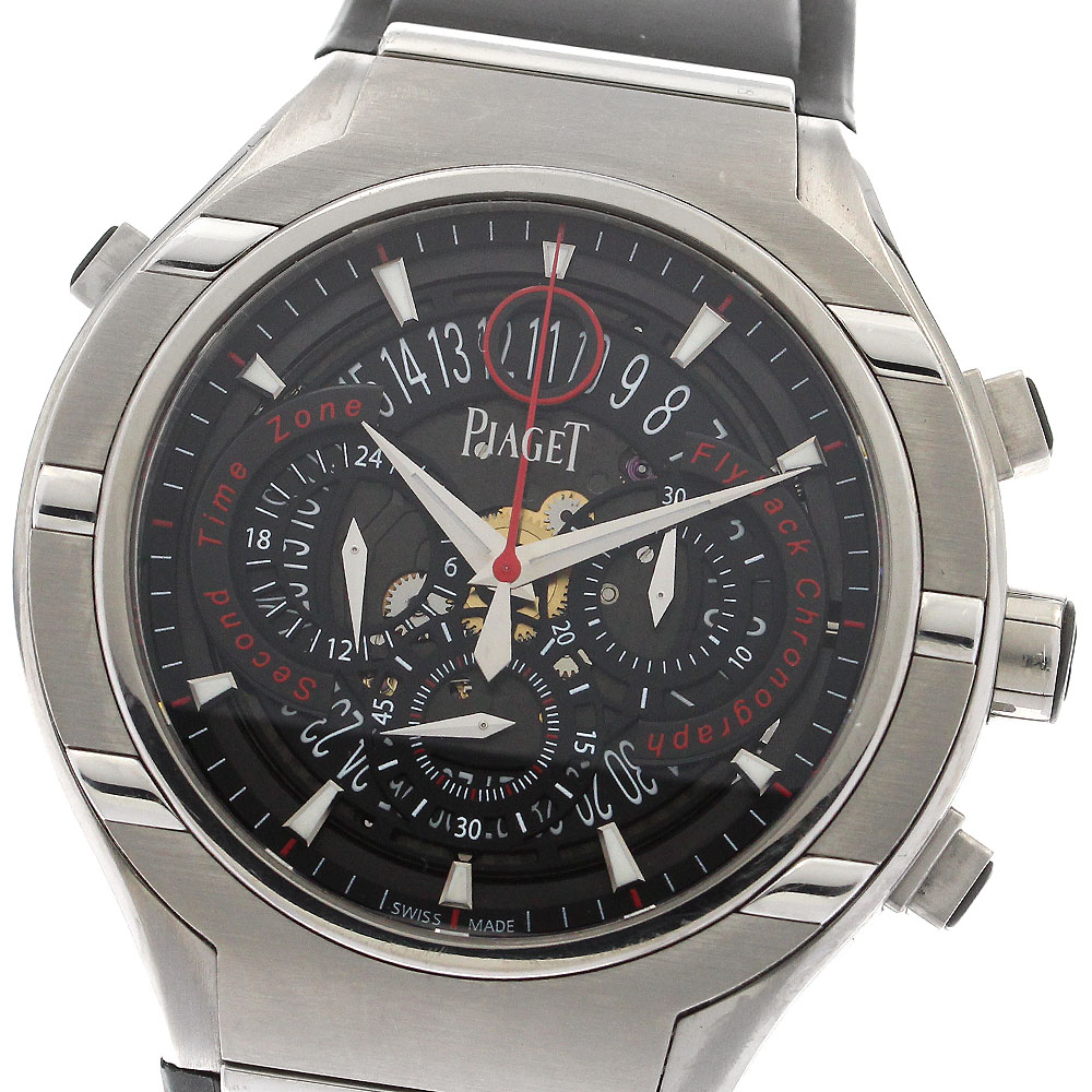 ピアジェ PIAGET G0A35001 ポロ45 デイト 自動巻き メンズ _903359【中古】 420,560円