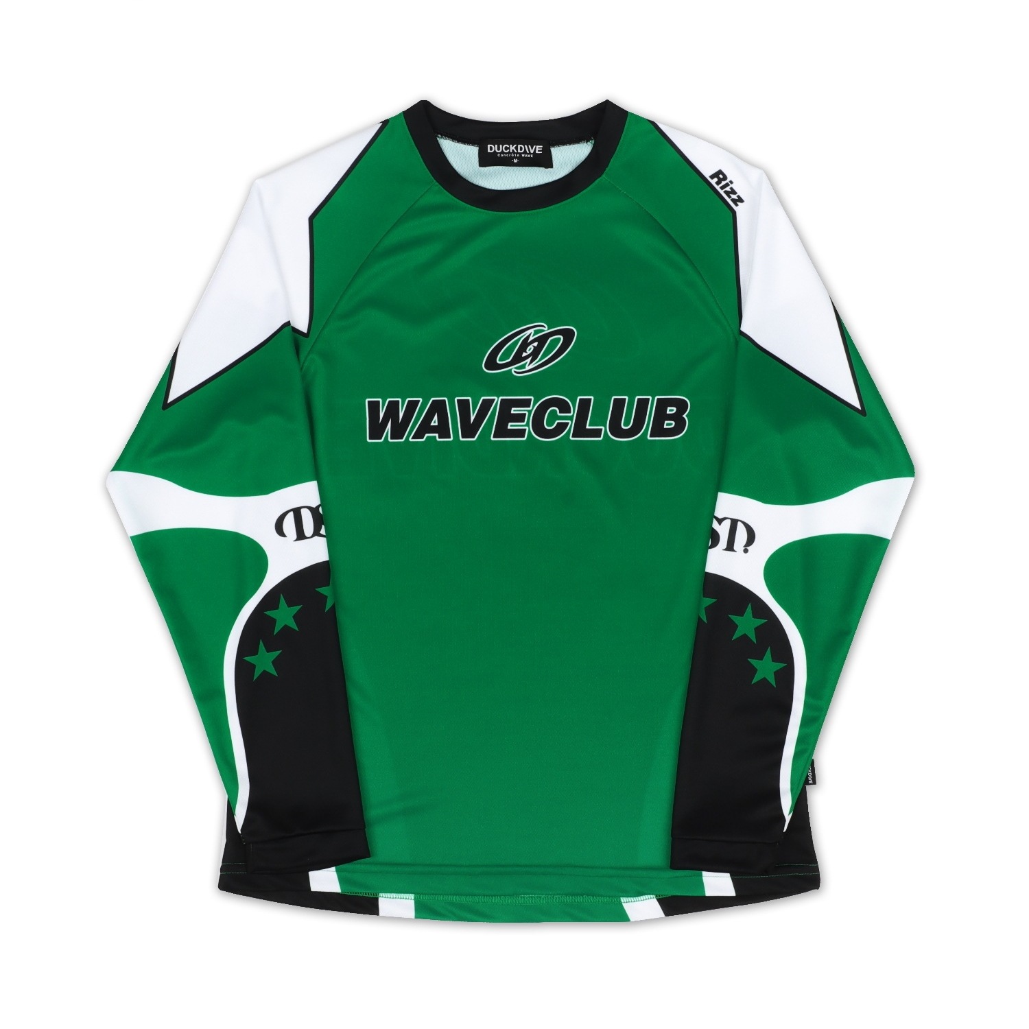 STAR RAGLAN MESH LONG SLEEVE（GREEN）
