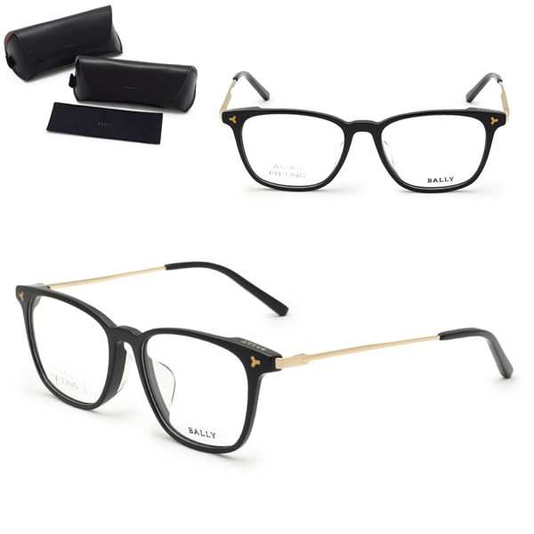 【訳あり】 フレーム BY5006-D/V 001 52 メガネ 眼鏡 フレーム のみ アジアンフィット ブラック ローズゴールド