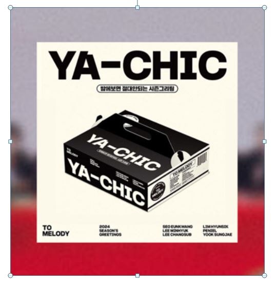 ビトゥービートゥメロディシーズングリーティング2024夜食YA CHIC Pepper（ブラック）バージョン/予約発送