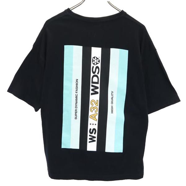 ウィンダンシー バックプリント 半袖 Tシャツ M 黒系 WIND AND SEA メンズ 5,468円