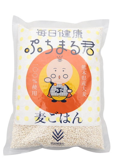 他サイト： 西田精麦 毎日健康 ぷちまる君 1kg 熊本県産 大麦 × 2袋の商品画像