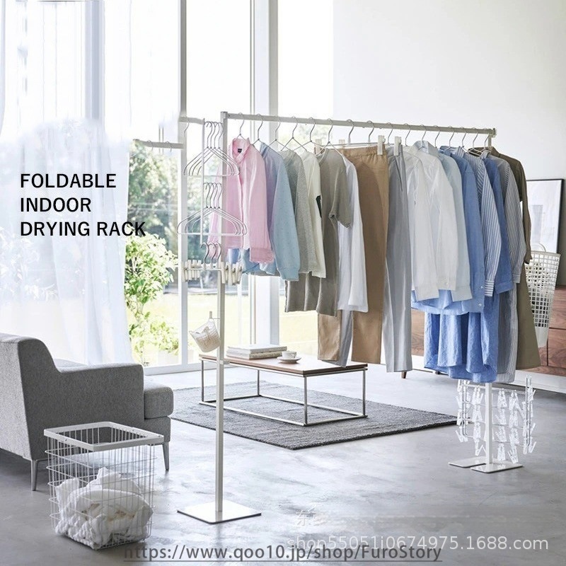 折りたたみ式物干しハンガー床置き室内家庭用寝室収納ハンガーハンガーハンガーハンガーハンガー物干し単軸物干しハンガー