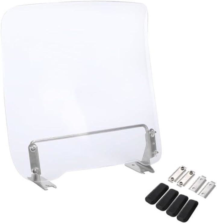 ホンダ 用 ジャイロ X スクリーン 取り付け 金具 固定金具 ステー フロント ウインド 風防 クリア HONDA TD01 GYROX 純正 タイプ(スクリーン有り・金具セット)