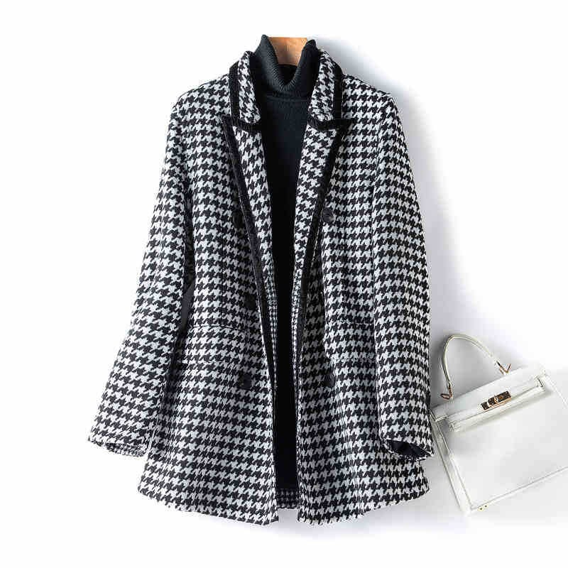 上品 秋冬 コート レディース 冬 大きいサイズ ロング aライン オーバーサイズ アウター ジャケット きれいめ 可愛い おしゃれ 防寒 暖かい 通勤 痩せ着秋冬の英倫風の太った妹の毛はコートが太っ