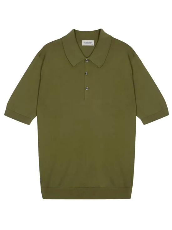 JOHN SMEDLEY Men Polo Shirts ISIS TARRAGON