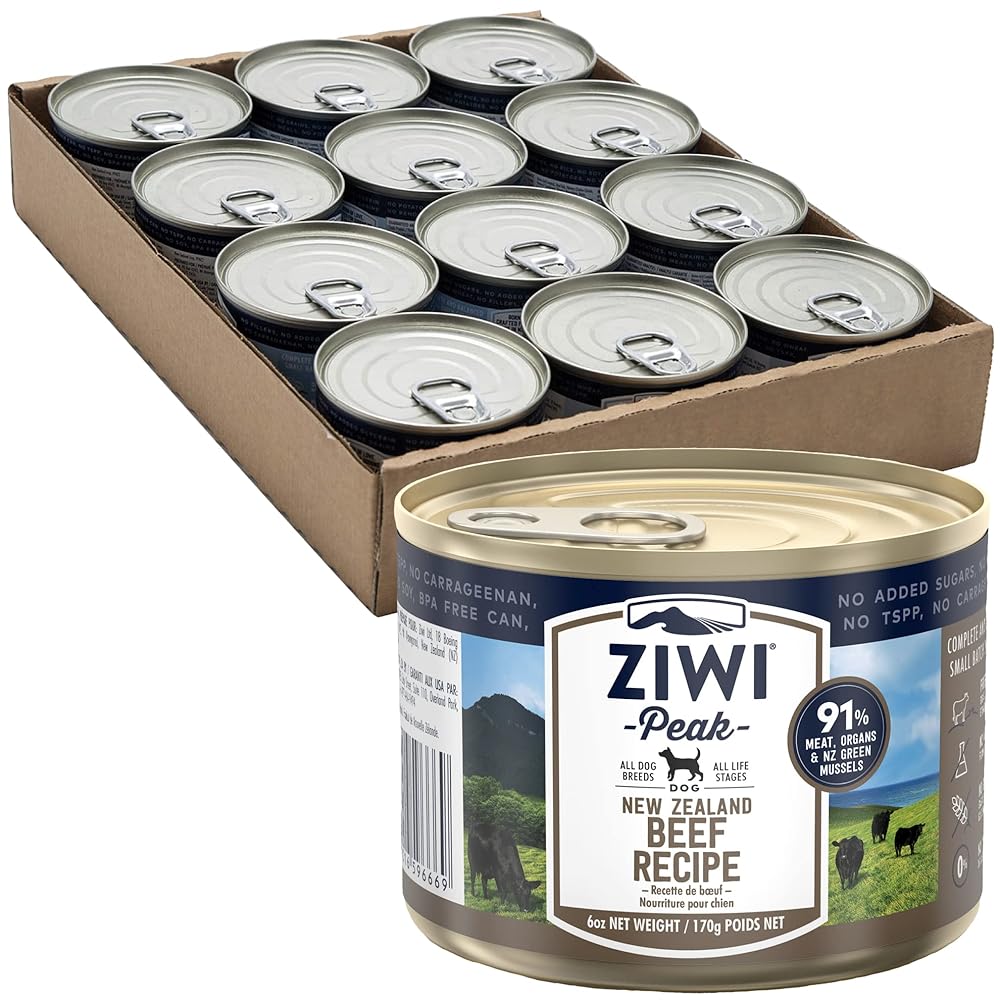 Ziwipeak ドッグ缶 グラスフェッドビーフ 170gx12缶
