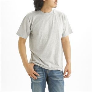 5枚セット Tシャツ 杢 グレーx5枚 XXL