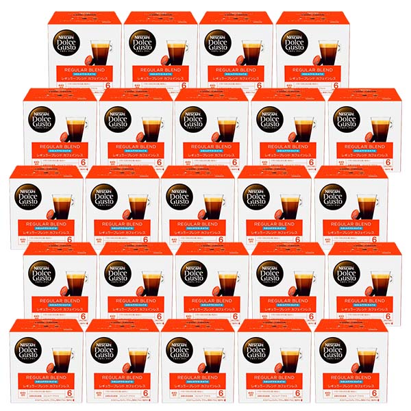 ネスカフェ ドルチェグスト 専用カプセル レギュラーブレンド カフェインレス 24箱【4営業日以内に出荷】ネスレ ネスカフェ コーヒー ホットコーヒー