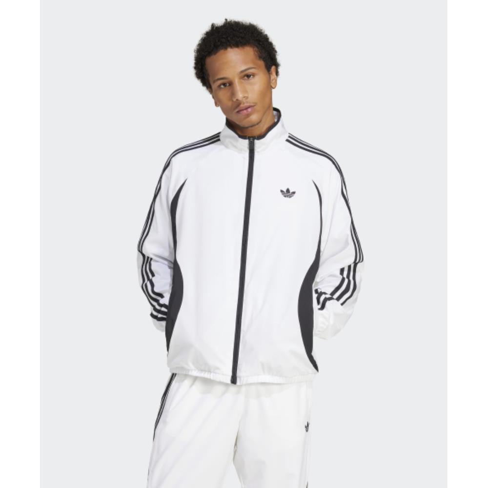 adidas Team Geist Track Top White Black JP1116