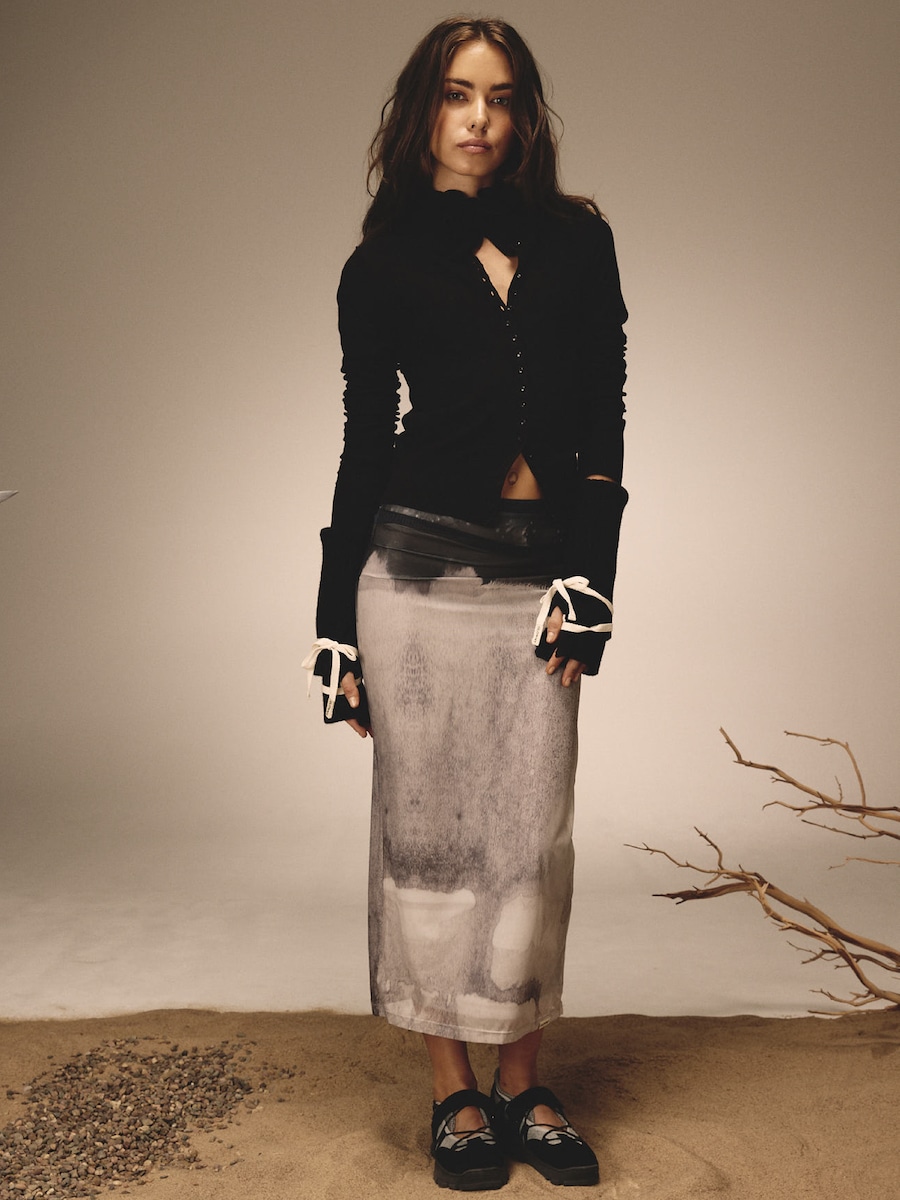 【GLOWNY】 AMBER BUTTON CARDIGAN : 3COLOR