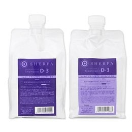 Qoo10最安値挑戦 アリミノ シェルパ デザインサプリ D-3 シャンプー＆トリートメント 各1000ml 詰替セット