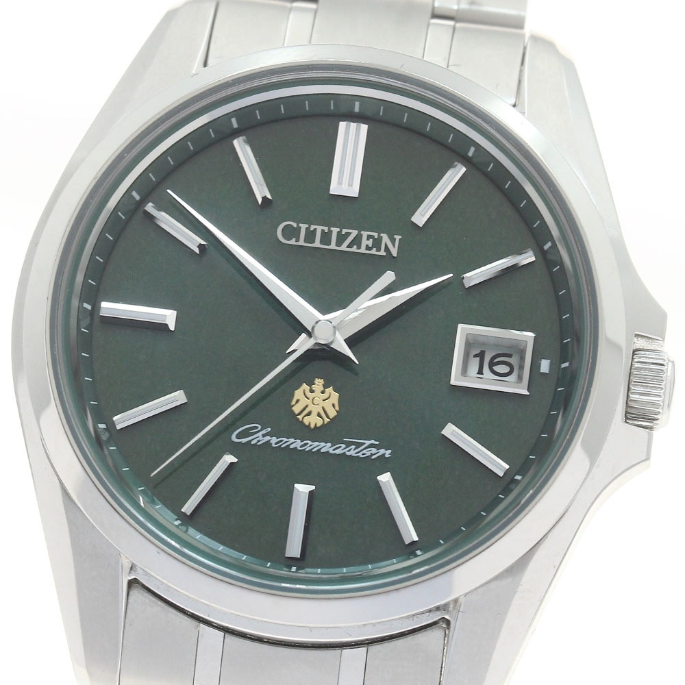 シチズン CITIZEN AQ4020-54X/A060-T025421 ザ・シチズン 土佐和紙 深碧 ソーラー メンズ 美品 保証書付き_880083【中古】