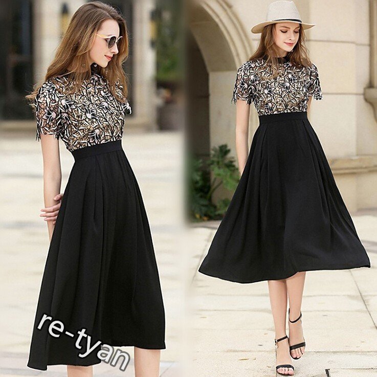 パーティードレス レデイース ワンピース ロング丈 ドレス 40代 30代 フォーマルドレス 半袖 きれいめ お呼ばれ 結婚式ドレス ママコーデ