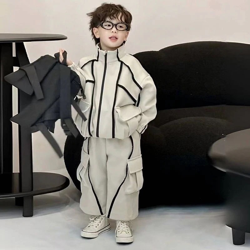 男の子 服 セットアップ 子供 カジュアル 運動セットアップ キッズ ファッション 百掛け パーカー+スウェットパンツ 2点セット 上下セット