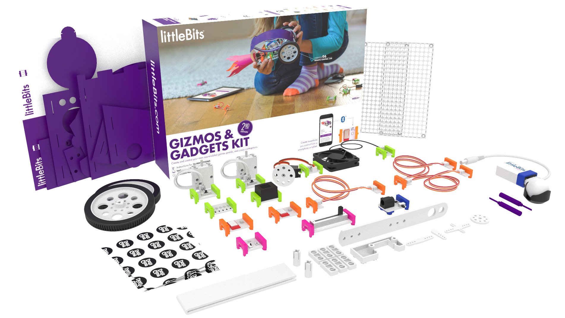 littleBits 電子工作 組み立てキット Gizmos & Gadgets Kit 2nd Edition
