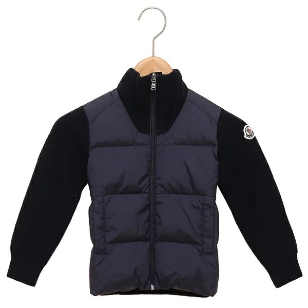 ベビー服 子供服 ダウン ジャケット ブラック ネイビー ベビー 9B00001 M1131 742 CARDIGAN WHITE