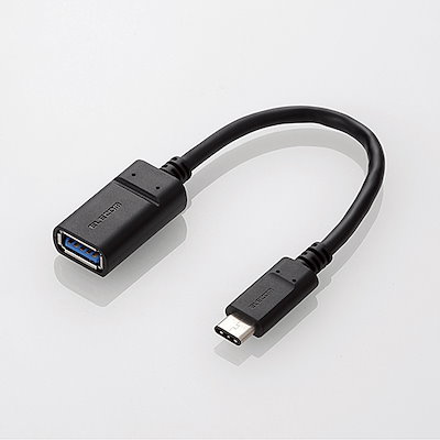 他サイト： エレコム スマホ用USBケーブル/USB3.1/C-Aメス/認証品/0.15mの商品画像