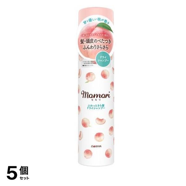 momori モモリ ふわっとさら髪ドライシャンプー フルーティフルールの香り 100g 5個セット