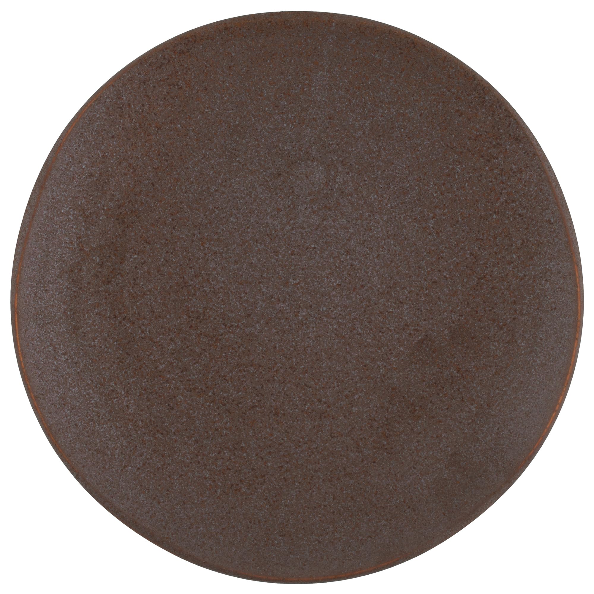 【公式】YAMATSU STANDARD [鳴門 28cmディナー皿・5枚セット] メイン皿 大皿 丸皿 プレート 食洗機 電子レンジ 陶磁器 業務用OK 軽い ブラウン(赤茶備前) OC63