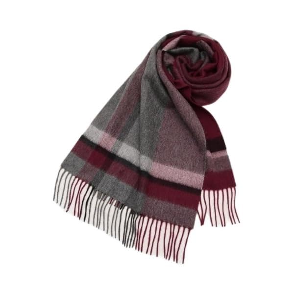 [ タケオキクチ ] ストール・マフラー 【洗えるカシミヤ】 ピュアカシミヤ パネルチェックマフラー 07004202 メンズ