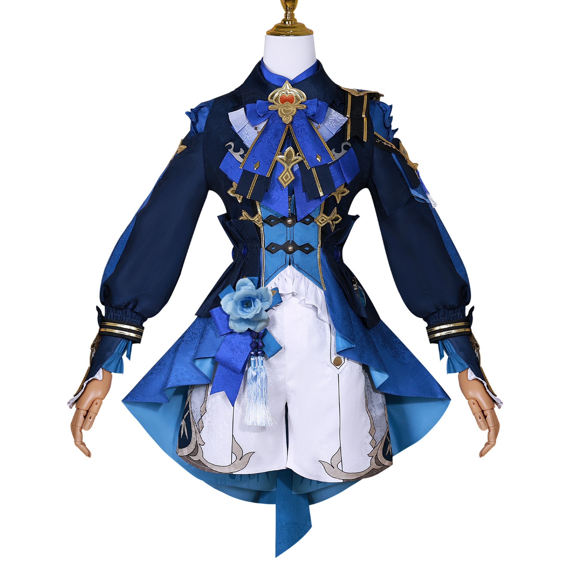 【即納&迅速な出荷】元神海灯祭り秋皮膚ゲーム雨化竹身行秋コスプレセット男