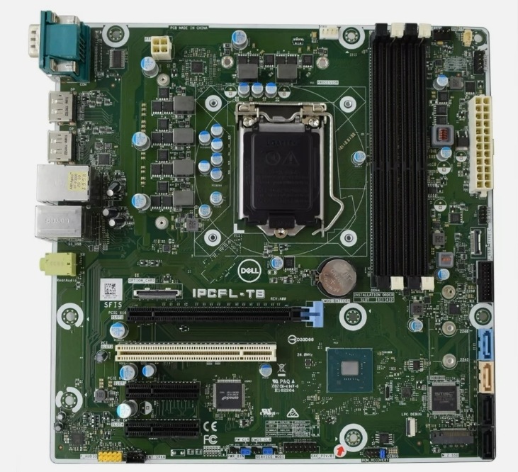 Dell Precision T3630 Intel C246 LGA1151 DDR4 IPCFL-TB NNNCT DP mATX Motherboard