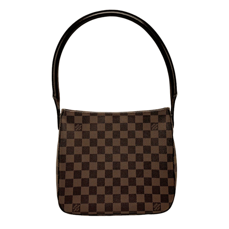 ルイ ヴィトン LOUIS VUITTON ハンドバッグ ダミエ ルーピングMM ダミエキャンバス エベヌ レディース N51157 z2593