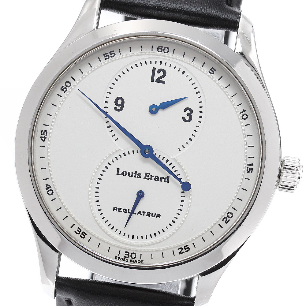 ルイ・エラール Louis Erard 50201 エクセレンス レギュレーター スモールセコンド 手巻き メンズ _963205【中古】