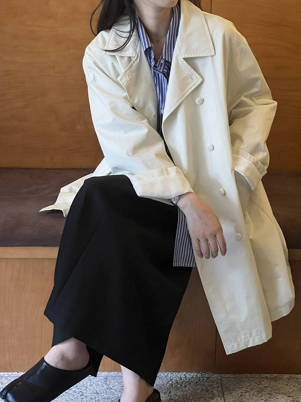 New type追加！レンチコート　レディース アウター コート ジャケットコート トレンチコート ライトコート スプリングコート ロングコート トレンチ 長袖 ロング ベルト ボタン 通勤 オフィス
