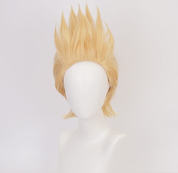 僕のヒーローアカデミア 通形ミリオ 風 コスプレウィッグ かつら ハロウィン 専用ネット