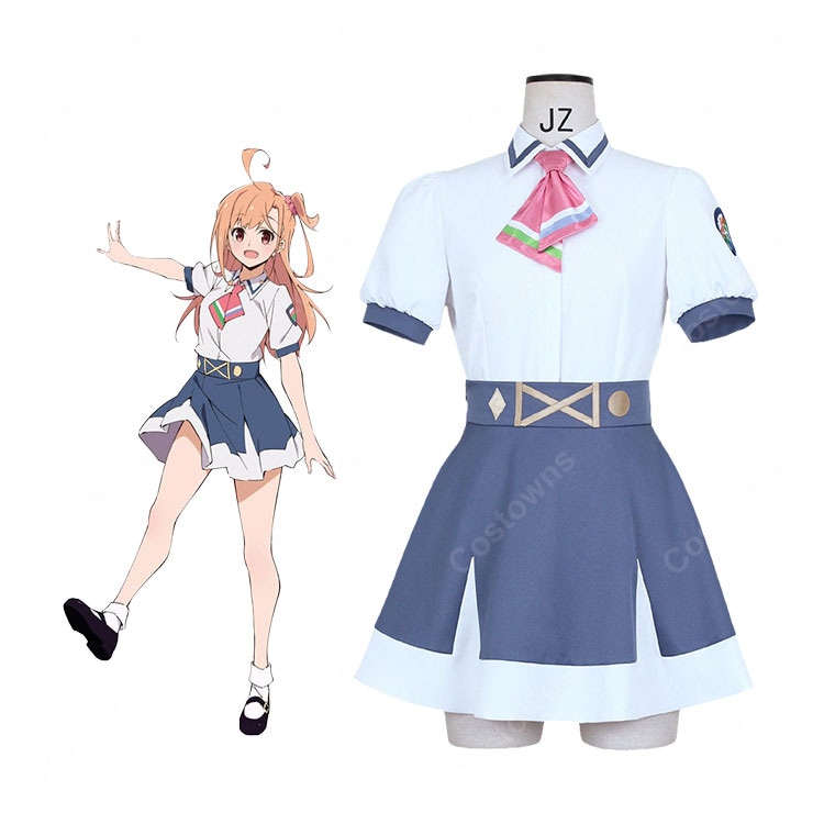 イキヅライブ！ LOVELIVE! BLUEBIRD 高橋ポルカ コスプレ衣装 夏制服 セット