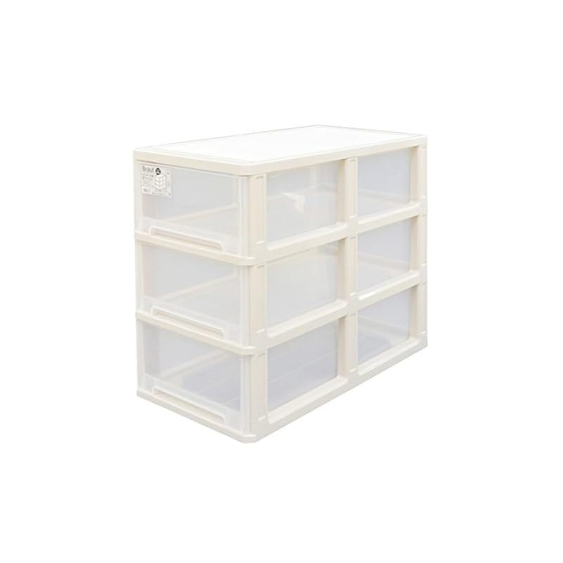 【3日以内発送】天馬 クローゼットや押入れの収納に最適な多段収納ケース 3つの引出しで衣類もたっぷり収納可能 衣装ケース 収納 ビュートケース 3段 カプチーノ 幅39奥行74高さ68cm 8,407円