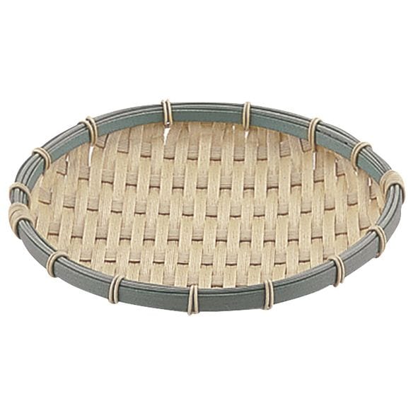 トーダイ PPラタン 竹タイプ 丸型 浅ざる 50型RT-500-BB