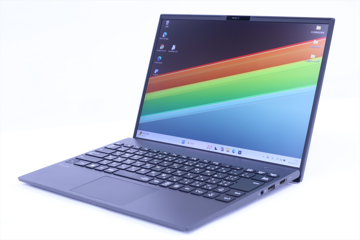 即配 2022年WUXGA液晶パワフルモデル VersaPro UltraLite VKV50/G i7-1195G7 16G 256G 14.0WUXGA WiFi6E Office BAA評価