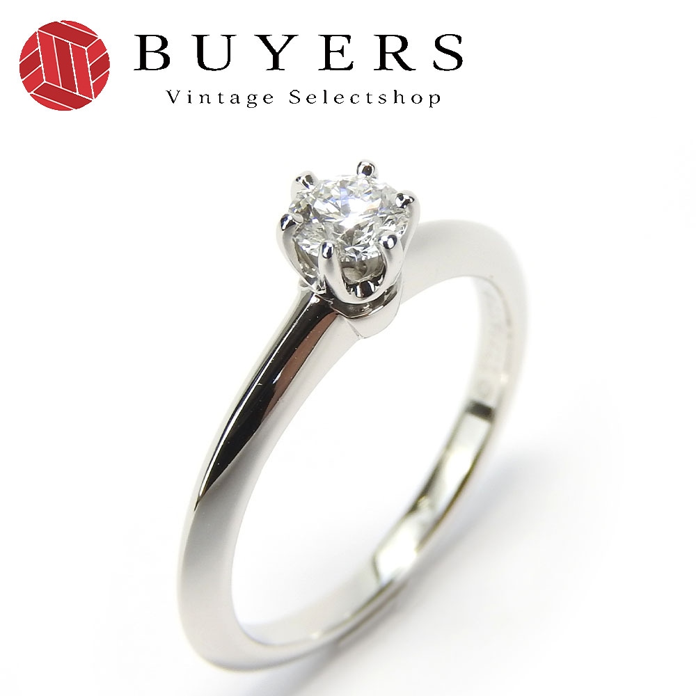 中古 リング・指輪 セッティング ソリティア Pt950 ダイヤモンド 約3.1g プラチナ プラチナ ジュエリー エンゲージメントリング 婚約指輪 レディース 女性