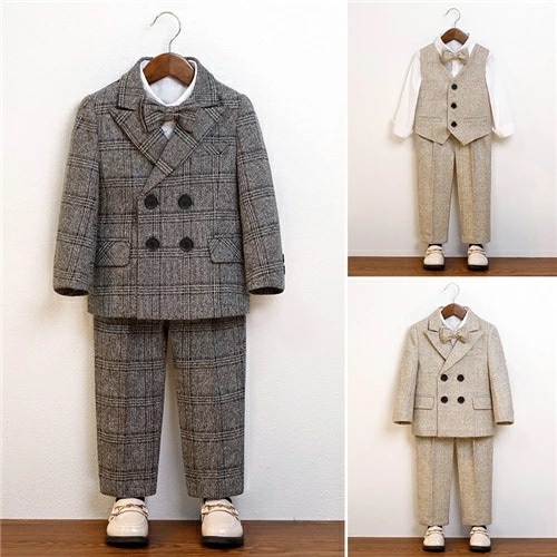 【2025限定SALE】子供 スーツ 5点セット 卒業式 スーツ 男の子 入学式 スーツ 子供 セットアップ 子ども スーツ ピアノ 発表会 フォーマルスーツ 子供 七五三 結婚式 キッズ スーツ 男 4,568円