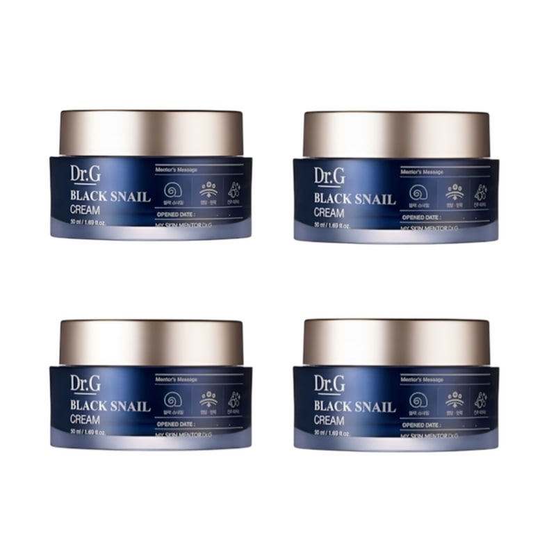 水分補給 化粧品 ダークスネイルクリーム 50ml (合計4個) カタツムリクリーム 水分補給 毛穴弾力 弾力強化 弾力クリーム リフティング 高保湿 韓国の人気化粧品 韓国の人気化粧品のおすすめ 化