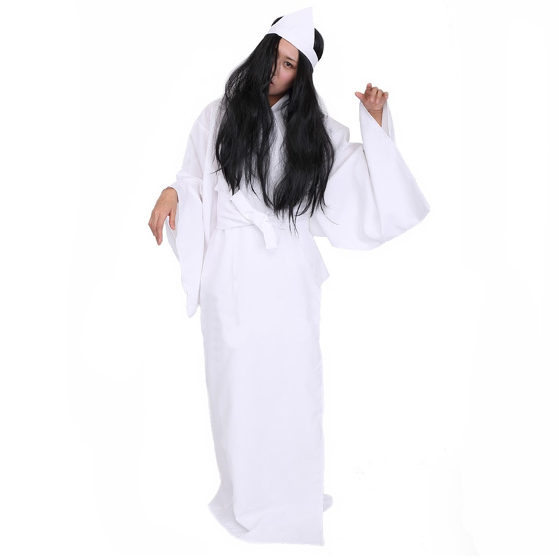 コスプレ 仮装 Patymo 幽霊 【 コスプレ 衣装 ハロウィン 仮装 コスチューム 幽霊 着物 コスプレ お化け 余興 パーティーグッズ 和風ホラー レディース 大人用 怖い 時代劇 女性用 】
