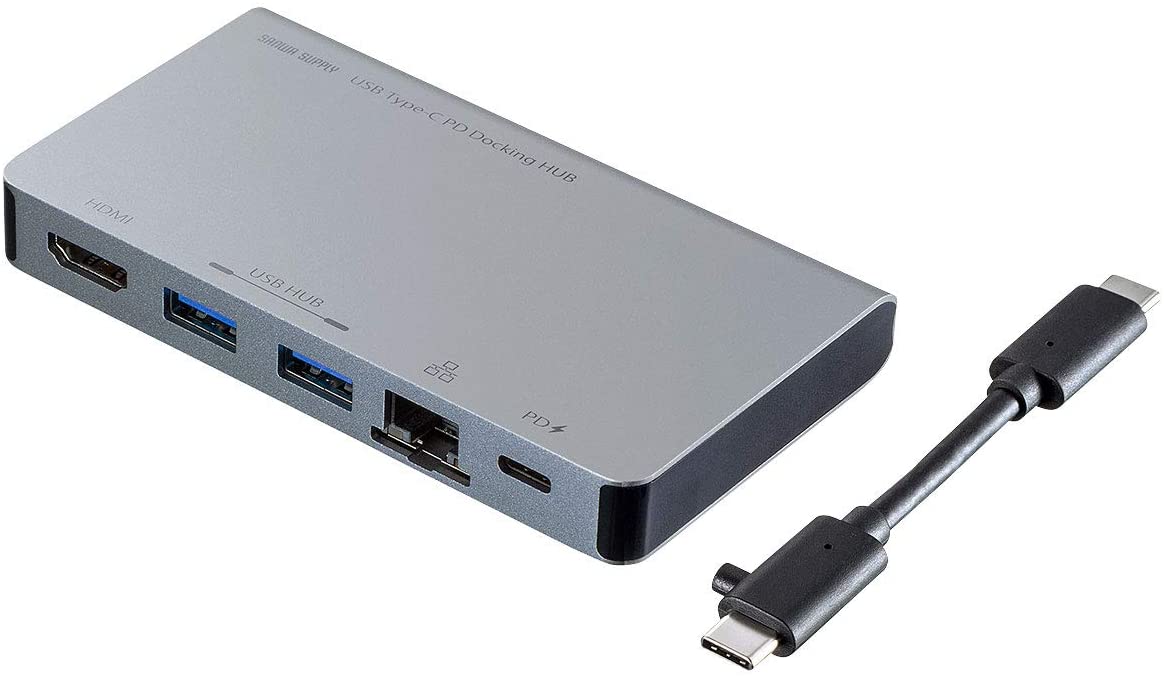 【本日限定価格】 サンワサプライ USB-3TCH15S ドッキングハブ Type-C USB 38