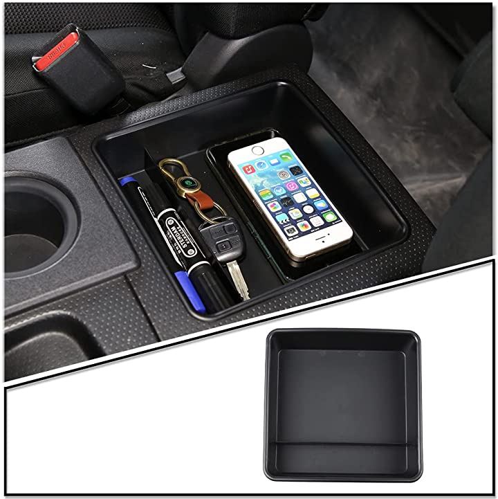 トヨタ FJクルーザー 2007-2021に対応 車内収納ボックス アームレストボックス センター コンソール ボックストレイ 中央収納ボックス