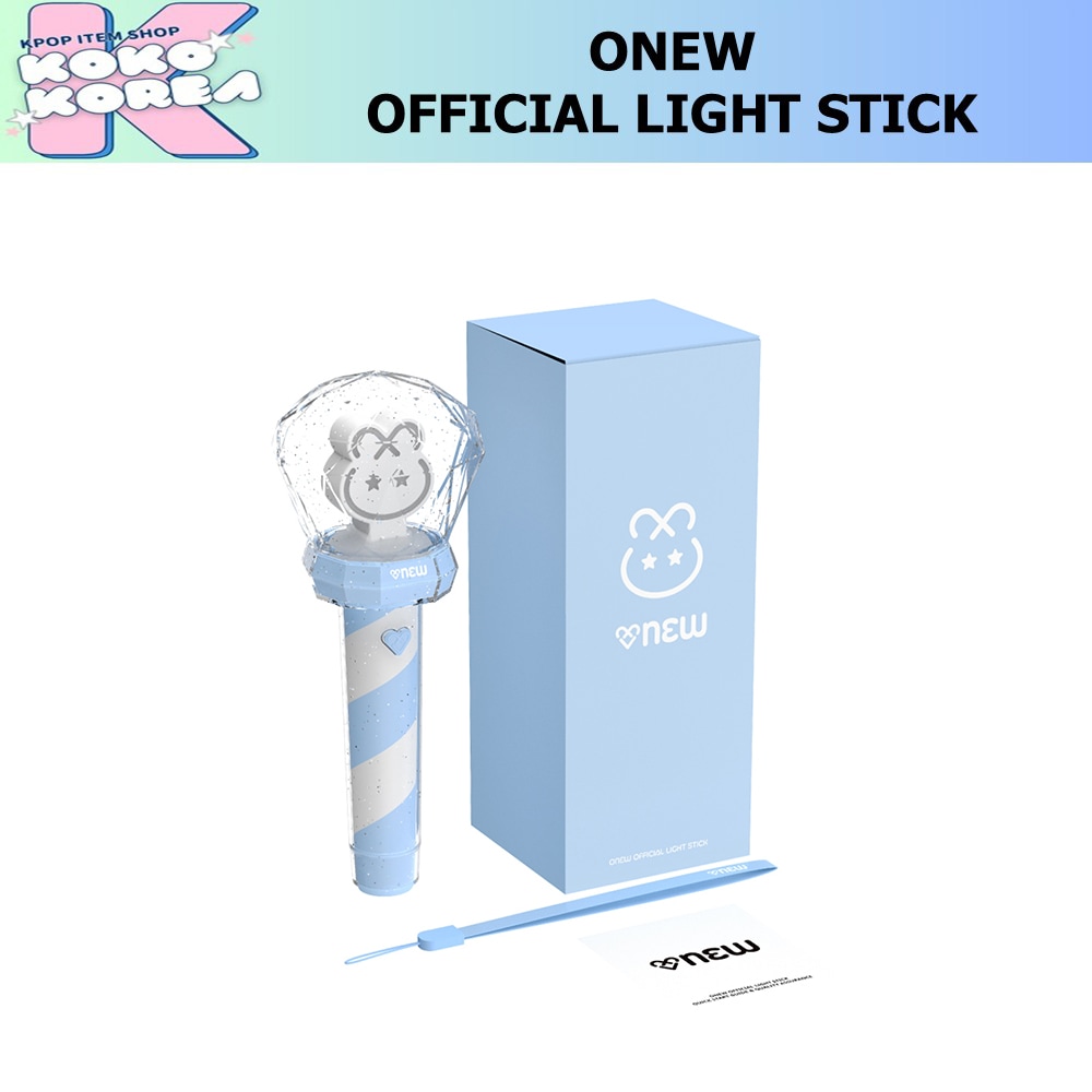 初回特典フォトカード付 ONEW OFFICIAL LIGHT STICK 公式ペンライト
