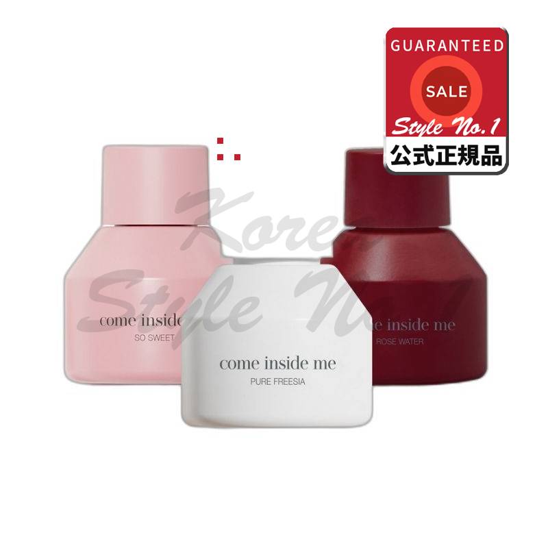 コムインサイドミーインナーパフュームフリージアソースウィートローズウォーター3種セットインナーフレグランスシークレットラブシークレットオイル生理香水下着香水ノン香水3個7ml 9,595円