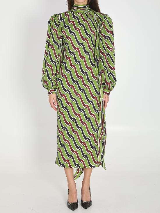 GUCCI Women Mid Skirts 858170 GREEN