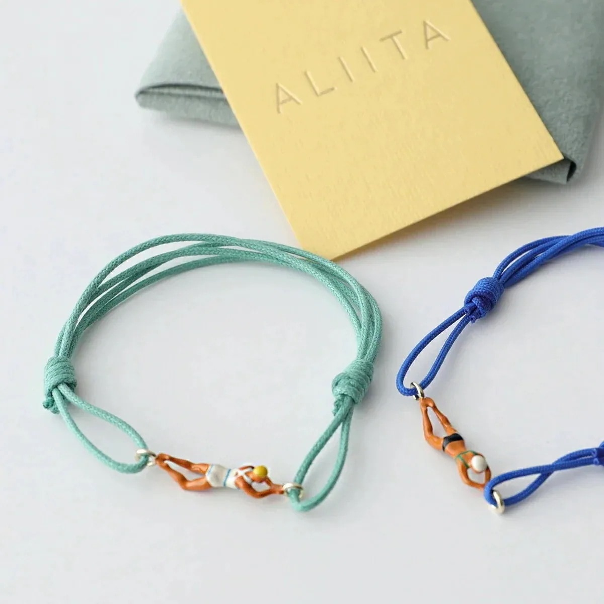 ALIITA アリータ ブレスレット NADADORA COMPLETO BIKINI CORD BRACELET レディース スイマー モチーフ コード アク】