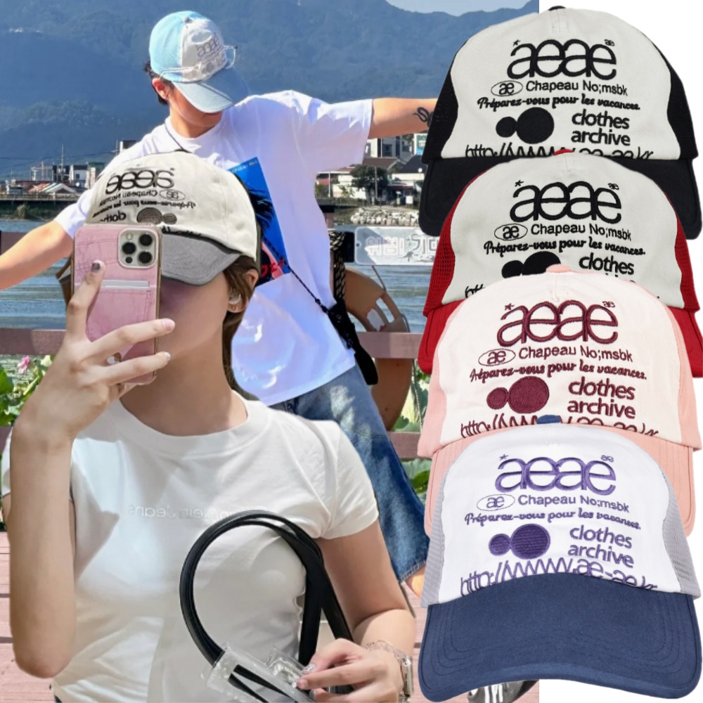 WEB LOGO MESH CAP/ユニセックス/8カラー