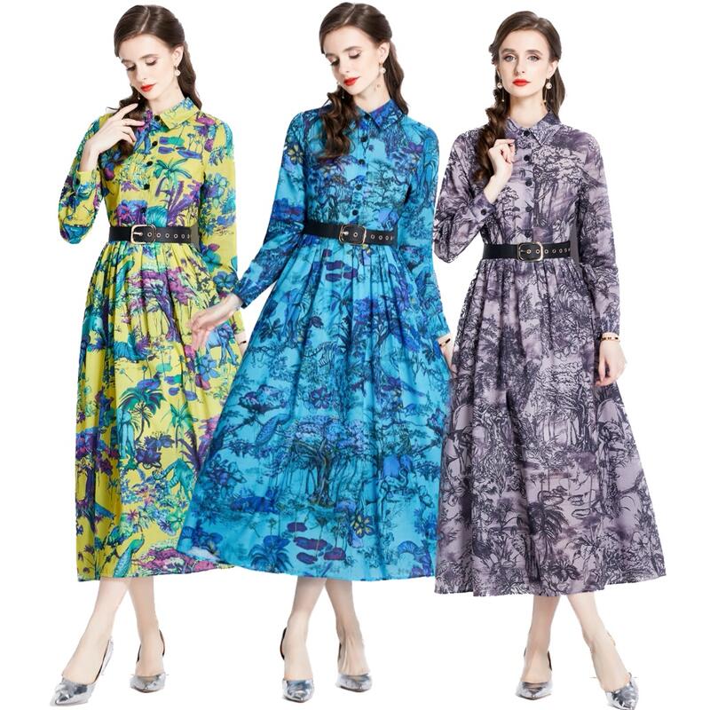 お买い得 M～3L3色パーティー ドレス 膝丈 フレアワンピ ワンピース ワンピ パーティードレス パーティーワンピ 結婚式 二次会 大きいサイズクラシカル系 レトロ感 大人優雅 ベルト付き 5,249円