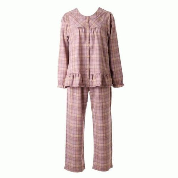 プラス カップルパジャマ 裏起毛 女性用パジャマ VPA4555WASG